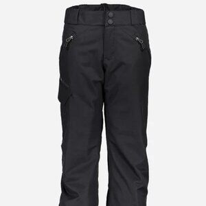Obermeyer Teen Boys Brisk Ski Snow Pants Black XL - Winter Outdoor Minimal Wear